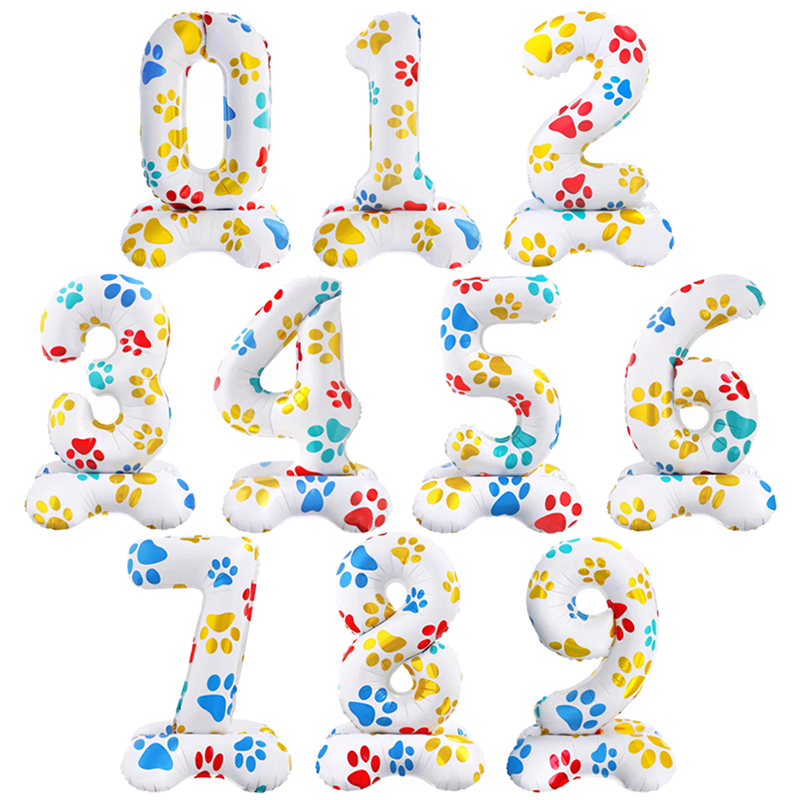 Pet Supplies Outlet - 1pc cão patas animais pet balões