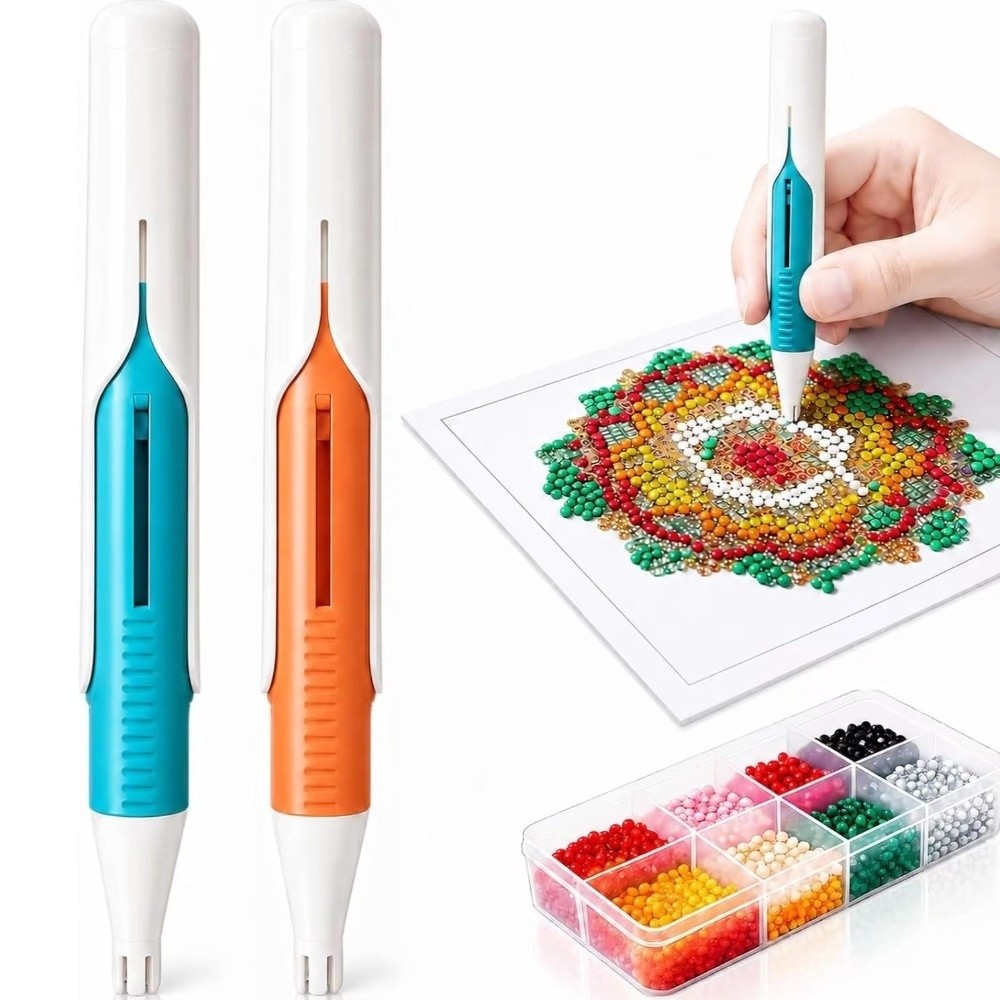 Pet Supplies Outlet - Caneta Portátil Automática para Pintura Diamante:
