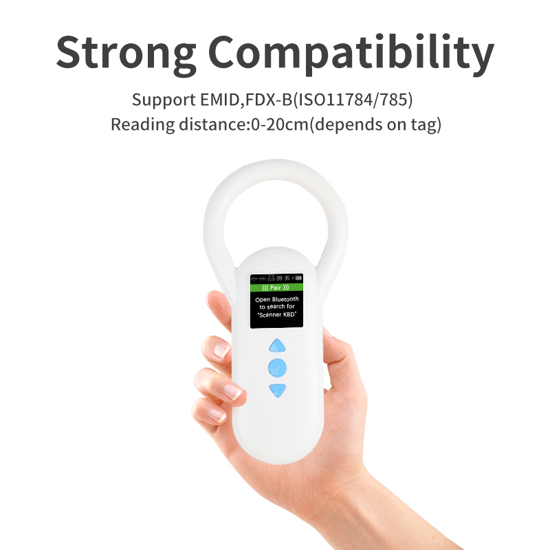 Leitor animal rfid 134.2khz 12 - Pet Supplies Online avaliação e preço