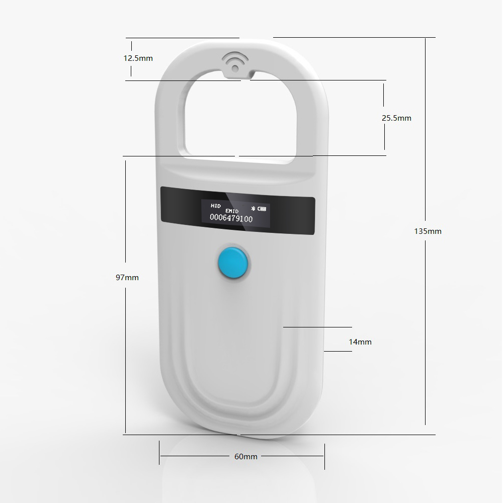Leitor rfid portátil para anim - Pet Supplies Online avaliação e preço