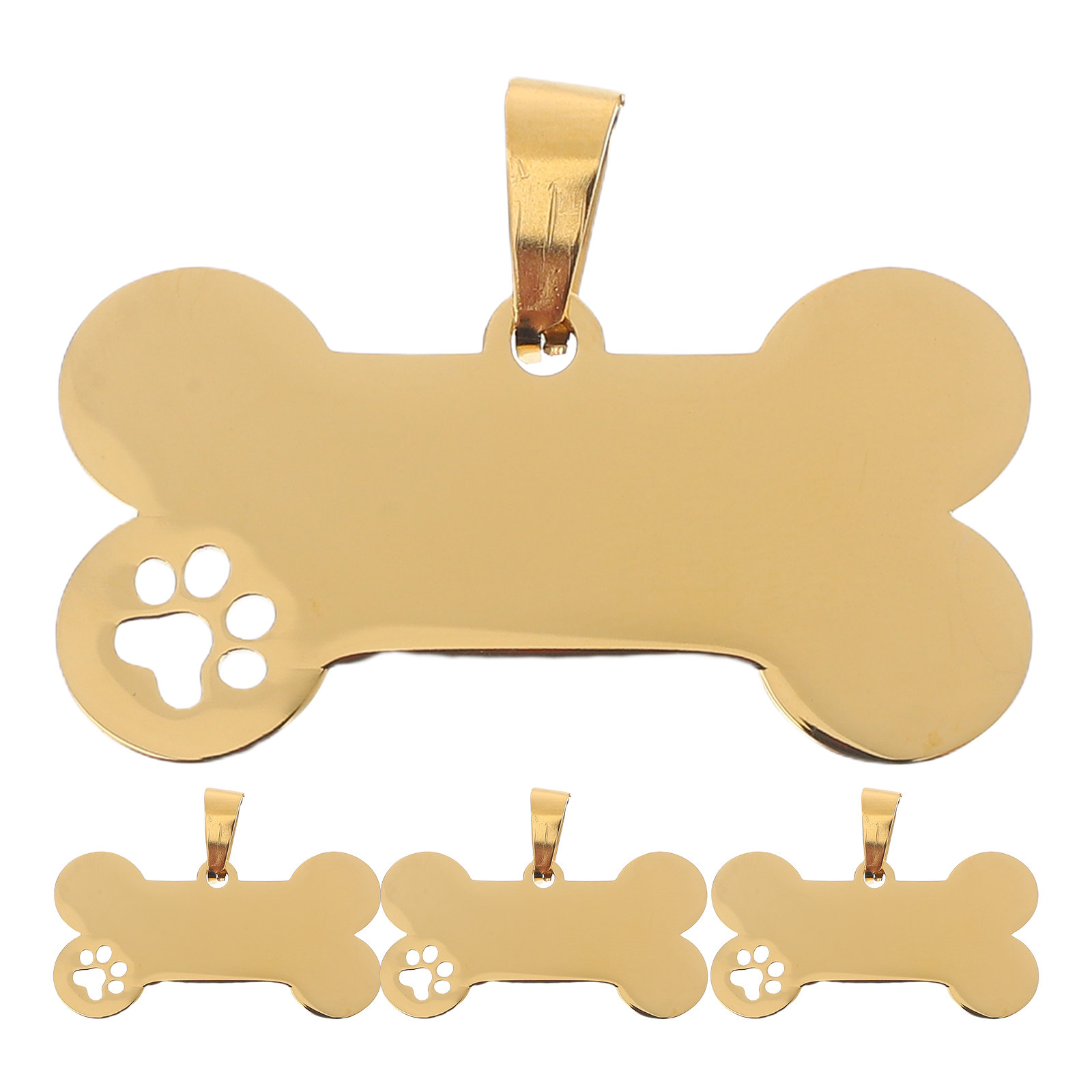 4 Peças de Etiquetas de Identi - Pet Supplies Online avaliação e preço